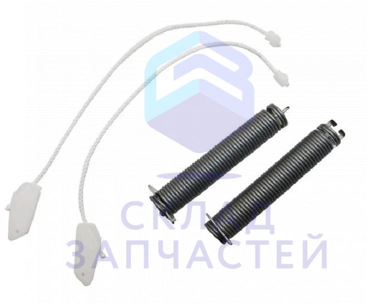 Ремкомплект двери ПММ 2 пружины + 2 тросика для Gaggenau DF260161F/50 аналог (SKL)