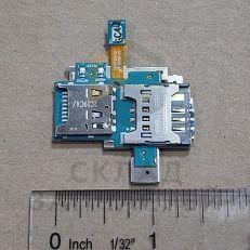 Коннектор SIM + карты памяти для Samsung GT-I9070 GALAXY S Advance