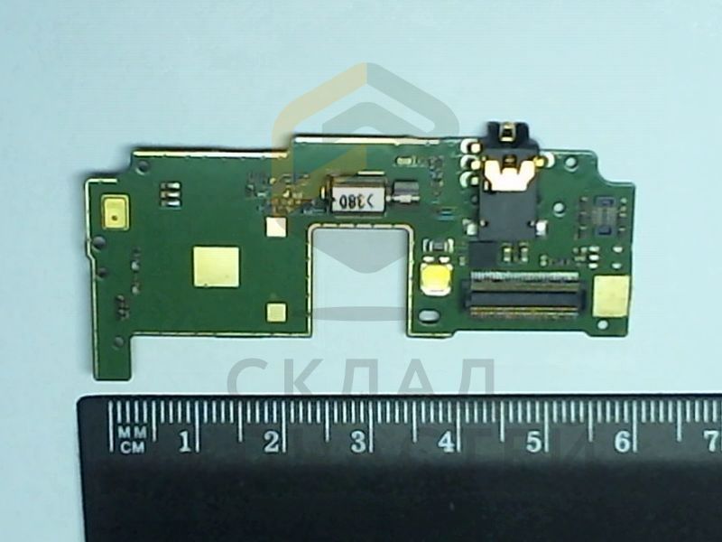 Разъем micro USB на плате, оригинал Alcatel SBH16T00001C