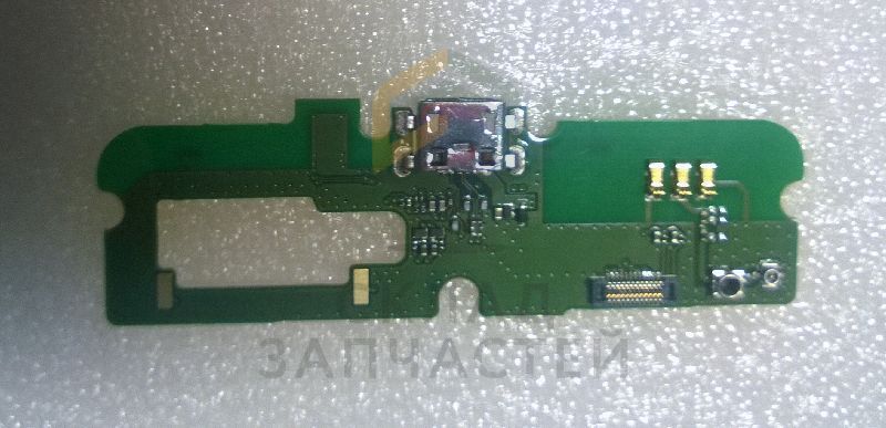 Разъем micro USB на плате для Alcatel one touch 6030