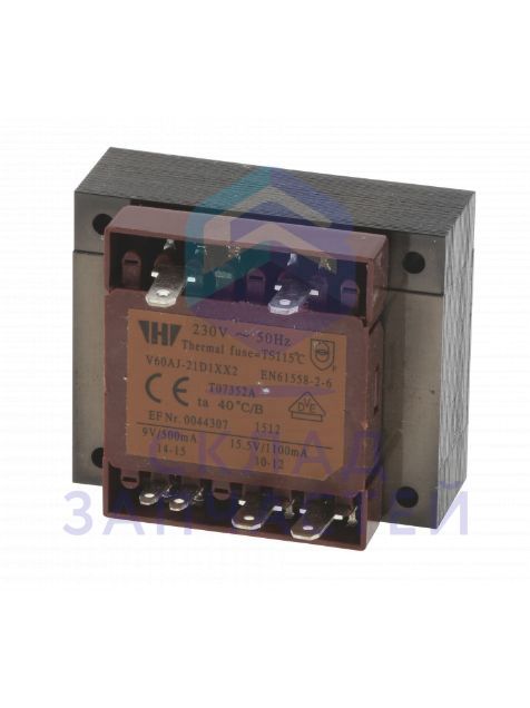 Трансформатор V60AJ-21D1XX2 для Bosch TCA6401/03