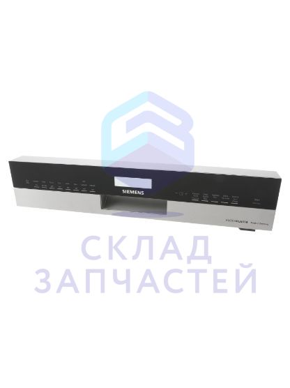 Передняя панель, нержавеющая сталь, 8 програ мм, 5 дополнительных функций, предварительный выбор за 24 часа для Siemens SN558S01PD/67