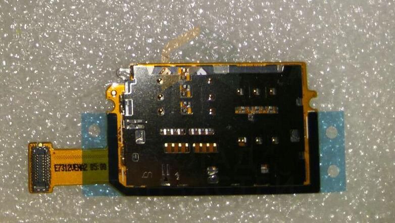 Разъем SIM-карты на шлейфе для Samsung SM-T820