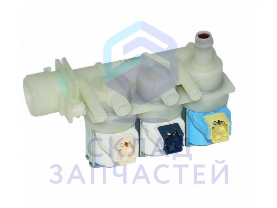 Клапан впускной 3-90 под фишку для стиральной машины для Hotpoint-Ariston AQGMD 149/A (EU)