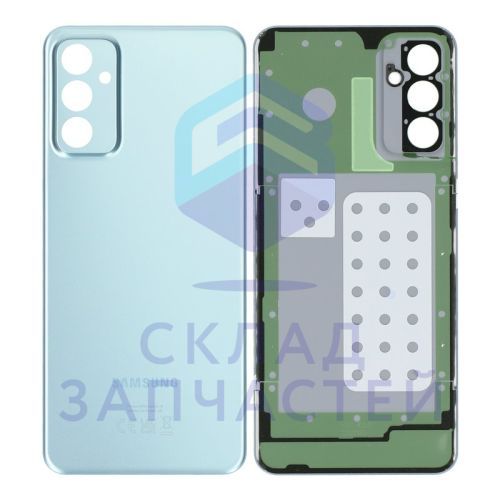 Изображение товара Оригинальная крышка АКБ Samsung GH82-28460C светло-голубой цвет