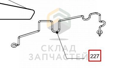 Хомут для кабеля для Haier HWD120-B1558U (CEABACE0H00)