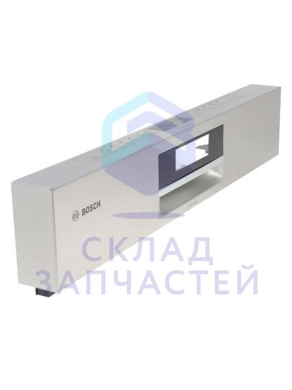 Изображение товара 00797121 Bosch оригинал, передняя панель, нержавеющая сталь, 6 програ мм, 4 дополнительных функции
