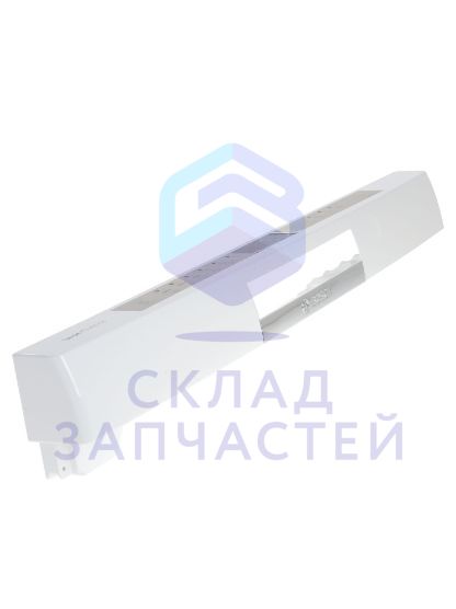 Изображение товара 00797620 Bosch оригинал, передняя панель,белая, 6 програ мм, 5 дополнительных функций