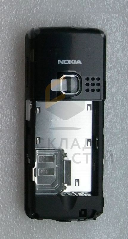 Средняя часть корпуса с микрофоном и разъёмом для Nokia 6300