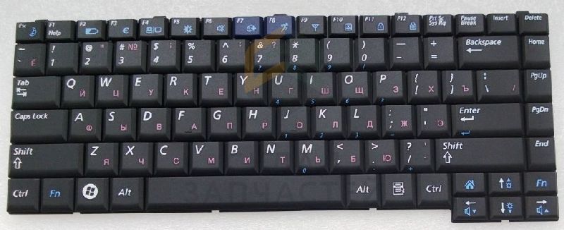 Клавиатура русская (Black) для Samsung NP-Q310-FA03RU