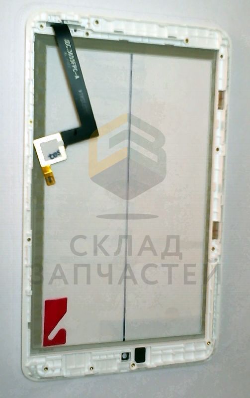 Передняя панель в сборе с сенсорным стеклом (тачскрином) (White) для Alcatel ONE TOUCH P310X
