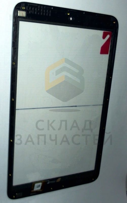 Передняя панель в сборе с сенсорным стеклом (тачскрином) (Black), оригинал Alcatel F-GBCA1980A1BC0