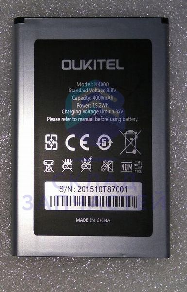 OUBAT-00440 Oukitel оригинал, аккумулятор