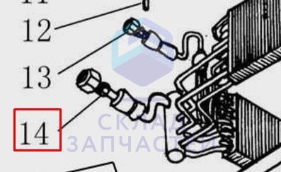 Изображение товара 0150717190A Haier оригинал, труба возврата воздуха