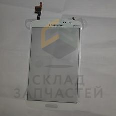 Сенсорное стекло (тачскрин) (White) для Samsung SM-G7102 GALAXY Grand 2