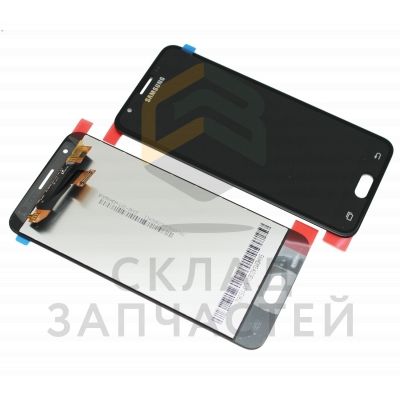 Дисплей в сборе с сенсорным стеклом (тачскрином) (Black) для Samsung SM-G570F/DS