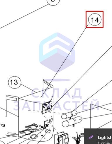 Электрический блок управления для Haier HC30D1VAR (AA5YN0E0100L)