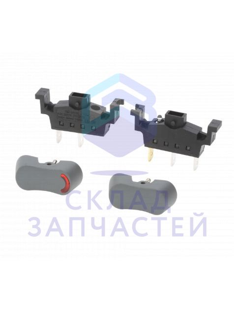 2 переключателя, цвет серый для Bosch TKA6021V/01