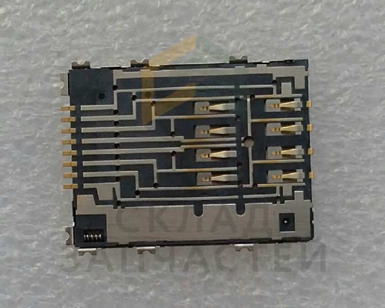 Коннектор SIM для Samsung GT-S5250 Wave 525