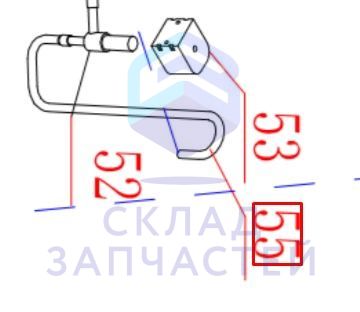 Соединительная труба после SV9 для Haier AV12IMVURA (AA9AK5E2R00)