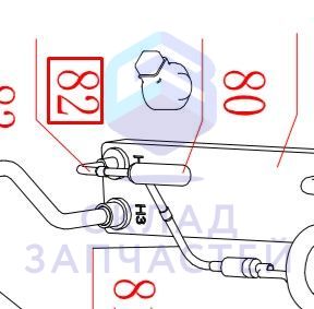 Соединительная труба для Haier AV12IMVURA (AA9AK5E2R00)