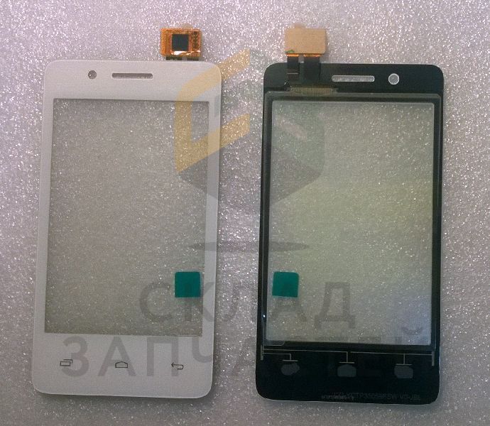 Сенсорное стекло (тачскрин) (White) для FLY IQ436i
