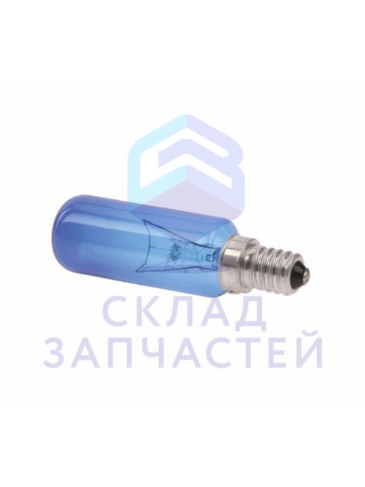 Лампа,E14,40Вт, 230-240В, цвет синий, оригинал Bosch 00614981