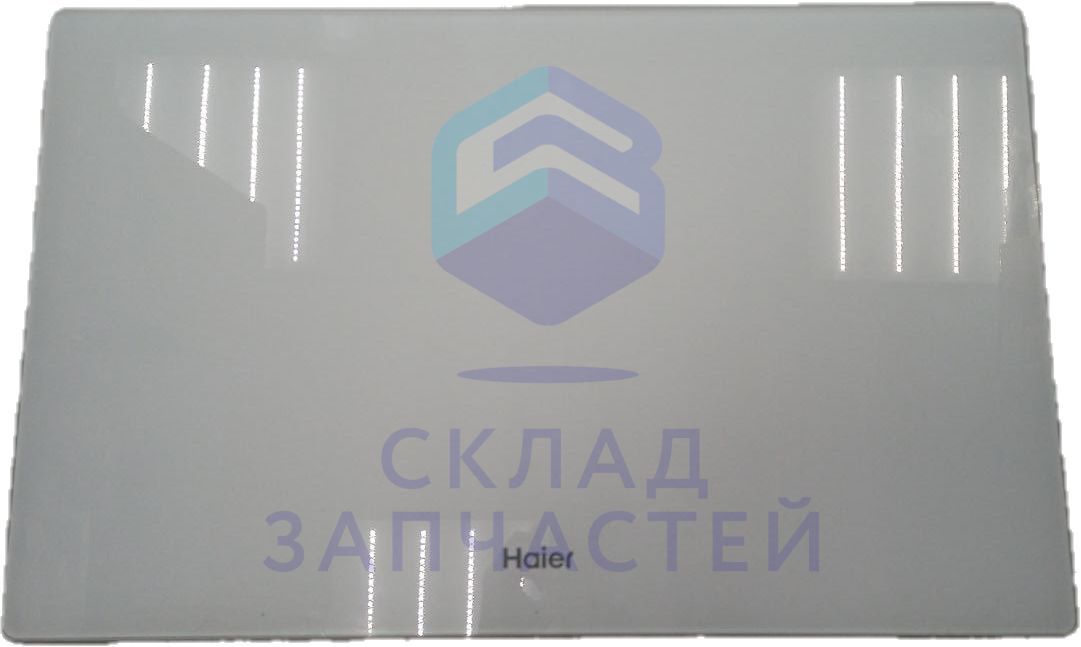 0530056338 Haier оригинал, фронтальная панель, наклонная часть, стекло