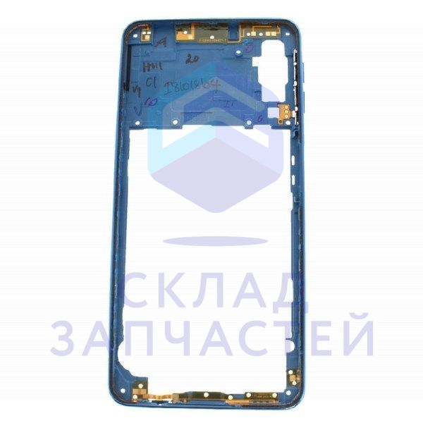 Задняя часть корпуса в сборе (цвет - Blue) для Samsung SM-A750F/DS Galaxy A7