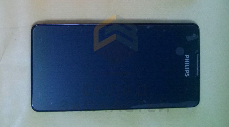 Дисплей (lcd) в сборе с сенсорным стеклом (тачскрином) парт номер 003330005511 для Philips W6610
