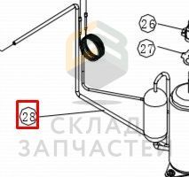 Всасывающая труба, оригинал Haier A001B0701313