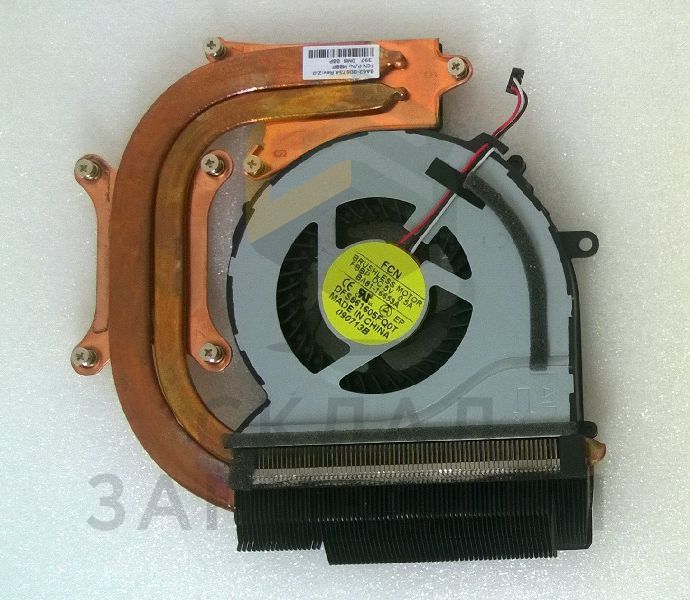 Система охлаждения в сборе с вентиялтором для Samsung NP550P5C-S04RU