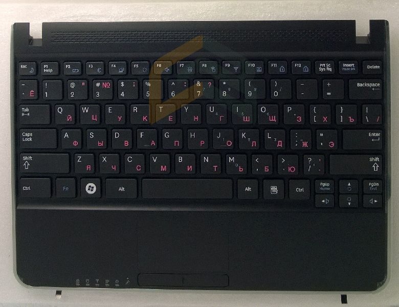 Верхняя панель в сборе с клавиатурой (Black) для Samsung NP-N210-JA02RU