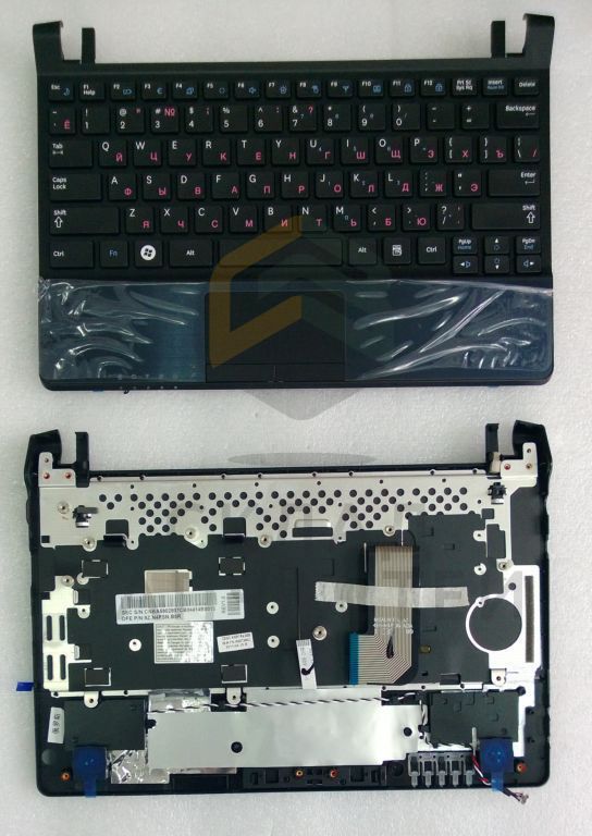 Клавиатура (Black) для Samsung NP-N350-JA03RU