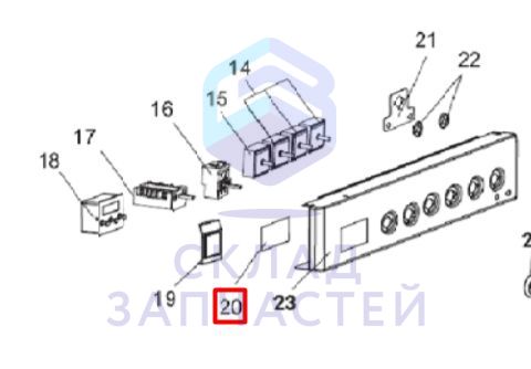 Сенсорное стекло для Haier HCC56FO2C (FY0130T0600)