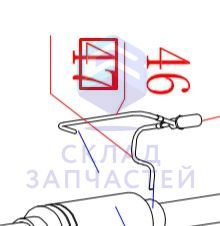Соединительная труба перед разгрузочным клапаном для Haier AV12IMVURA (AA9AK5E2R00)