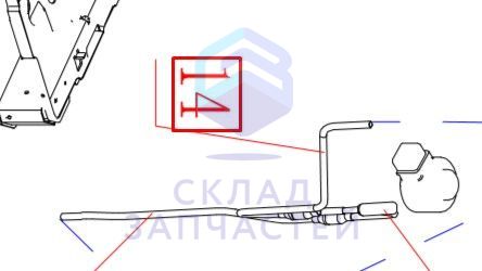 Соединительная труба для Haier AV12IMVURA (AA9AK5E2R00)