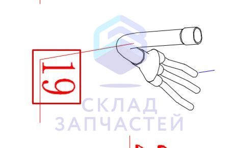 Соединительная труба для Haier AV12IMVURA (AA9AK5E2R00)