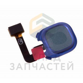 Датчик отпечатка пальца на шлейфе (цвет - blue) для Samsung SM-A920F/DS Galaxy A9