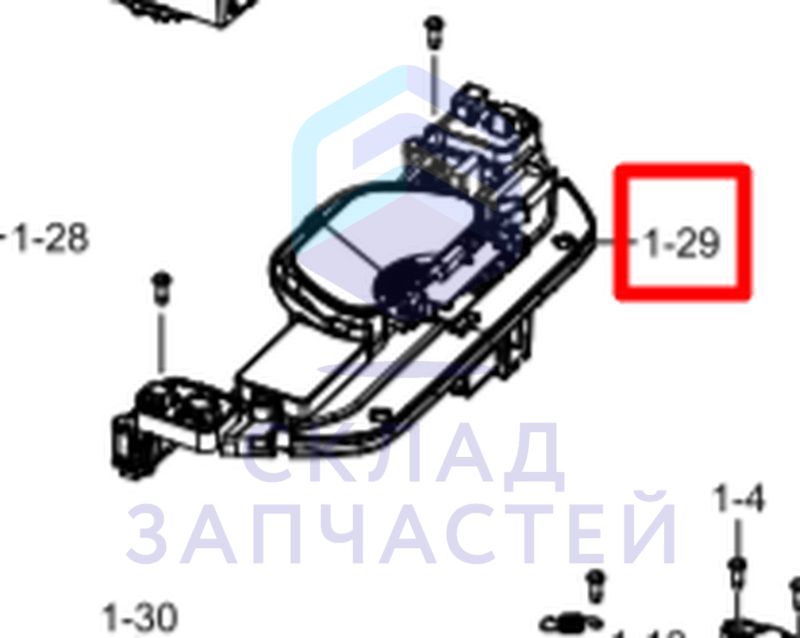 Корпус датчика в сборе для Samsung SR10M701CUW