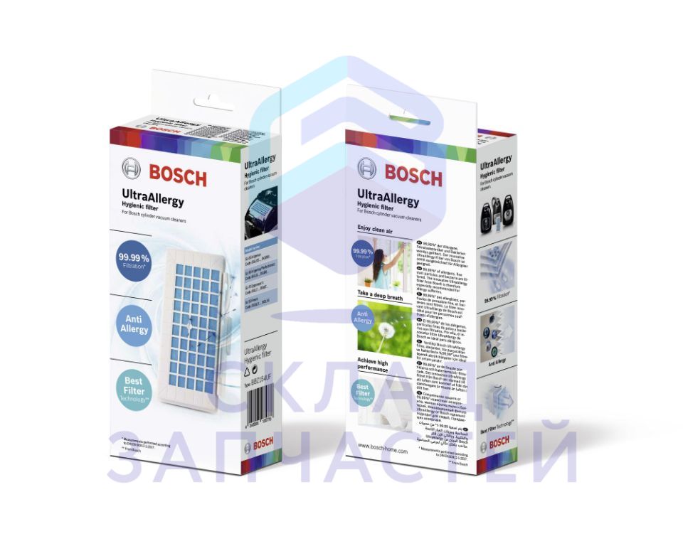 Изображение товара 17004549 Bosch оригинал, интенсивный гигиенический фильтр