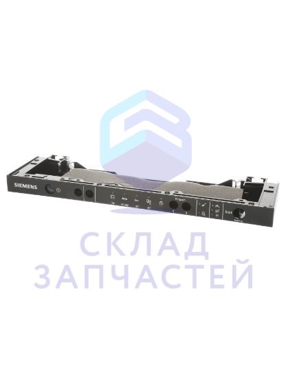 Изображение товара 11012839 Bosch оригинал, передняя панель, черная, 5 програ мм, 2 дополнительные функции