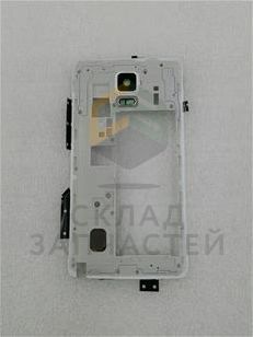 Задняя часть корпуса в сборе (White) для Samsung SM-N910X