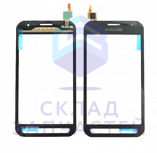 Сенсорное стекло (тачскрин) (Silver) для Samsung SM-G388F Galaxy Xcover 3