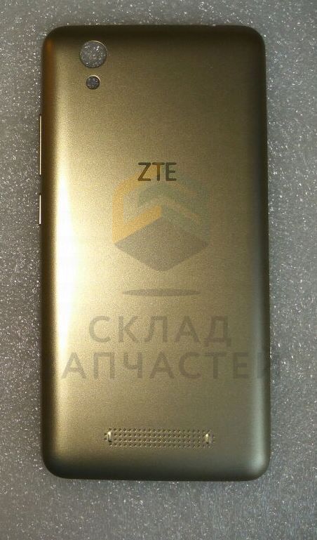 Крышка аккумулятора (золотая), оригинал ZTE 080800510351