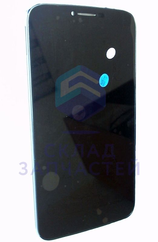 Передняя панель в сборе с сенсорным стеклом (тачскрином) (Black) парт номер F-GBCA1AH0A0AC0 для Alcatel I216X