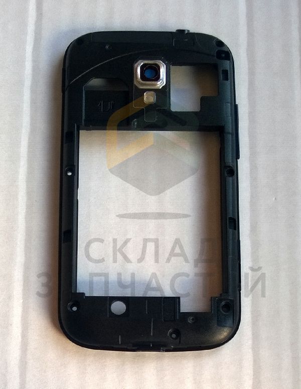Задняя часть корпуса в сборе с кнопками и заглушками (Black) для Samsung GT-I8160 Galaxy Ace 2