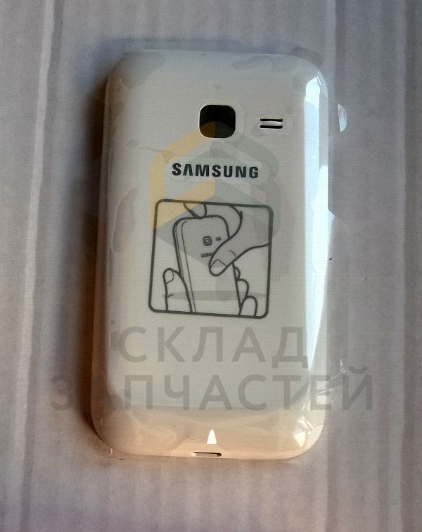 Крышка АКБ (Chic White) для Samsung GT-S6802 Galaxy Ace Duos