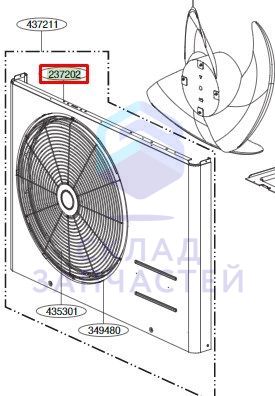Фронтальная панель (наружная) для LG USUW246K3A1.ENCBERU