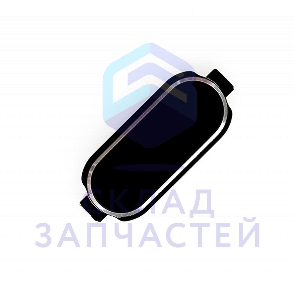 Кнопка Home (толкатель) в сборе (Black) для Samsung SM-A310F/DS Galaxy A3 (2016)